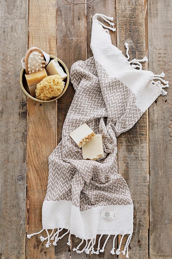 Madamelique Exclusive Hand Towels Set of 2-18 x 40 Inches - Image 4