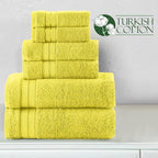 Elegant Comfort Luxury 6-Piece Towel Set, Premium Soft 100% Turkish Cotton - Image 5