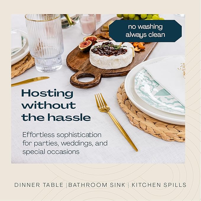 Disposable Linen-Feel Guest Towels - Image 5
