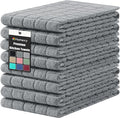Homaxy Premium Cotton Kitchen Towels 16"x 28", Large Natural Ring Spun 390 GSM by Homaxy