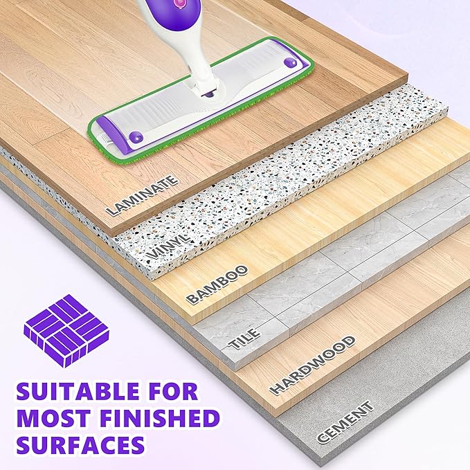 6 Pack Reusable Mop Pads Compatible - Image 7