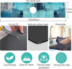 Kitchen Sink Splash Guard Faucet Mat Super Absorbent Fast Drying Mat Sink - Image 5