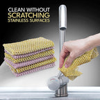 The Crown Choice Heavy Duty Non-Scratch Dish Scrubbers - Image 8