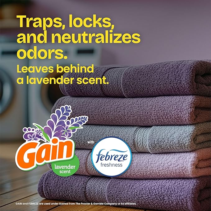 Glad ForceFlex Tall Kitchen Trash Bags, 13 Gal, Gain Lavender - Image 3