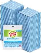Scotch-Brite High Performance Kitchen Wipes, 5-Wipes/Bag, 12 Bags/Case by Scotch-Brite