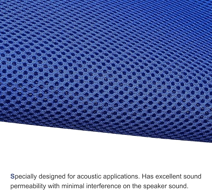 MECCANIXITY Speaker Grill Cloth 20 x 63 Inch Stereo Mesh Fabric Protective - Image 4