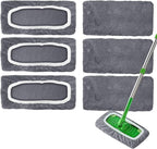 6 Pack Reusable Microfiber Mop Pads Compatible by GreatHomeCleaningHelper