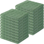 Homaxy 100% Cotton Terry Kitchen Dish Cloths, Ultra Soft and Absorbent Dish by Homaxy