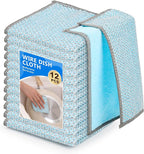 12Pack Multipurpose Wire Dishwashing Rags, Upgrade Non Scratch Wire Dishcloth by WYDZKJ
