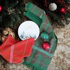 sea me at home Holiday Plaid Hand Towels - Image 4
