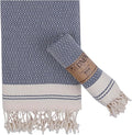 Evelynen Turkish Hand Towels for Bathroom & Kitchen Towels Decorative Set of 2 by EvelynenHome