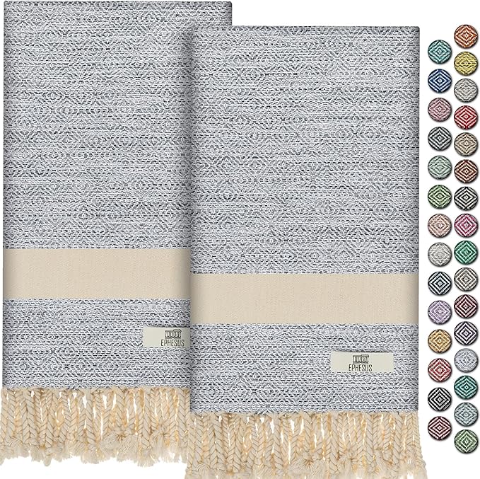 Turkish Hand Towels by EPHESUSTOWELS