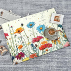 Butterfly Flowers Dish Drying Mat 18x24 Inch, Microfiber Absorbent Fast Dry Mat - Image 7