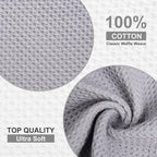 Homaxy 100% Cotton Dish Cloths, 12 Pack - Image 2
