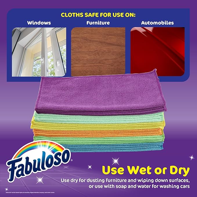 Fabuloso Microfiber Cleaning Cloths - Image 6