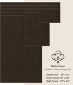 American Soft Linen Luxury 6 Piece Towel Set, 2 Bath Towels 2 Hand Towel 2 - Image 4