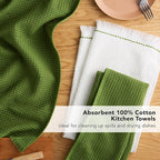 KitchenAid Gourmet Series Gridlines Kitchen Towels 3-Pack Set, 100% Cotton - Image 7
