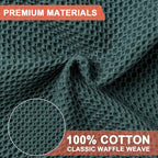 BOOMIBOO 6-Pack Kitchen Dish Cloths, 100% Cotton Waffle Weave, Ultra Soft - Image 2