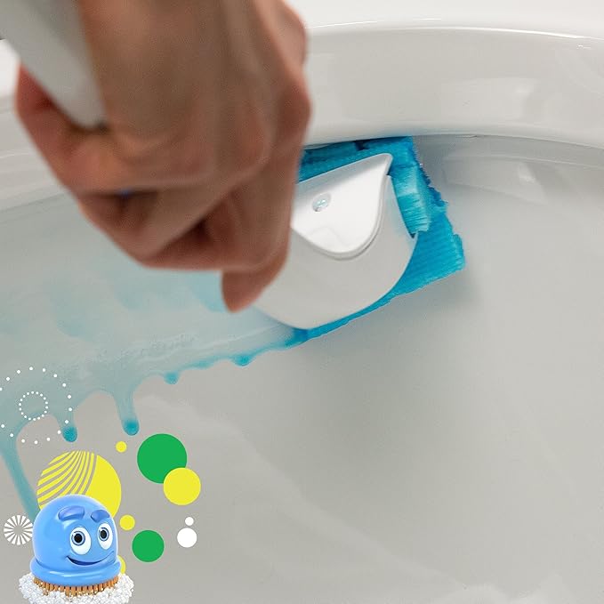 Scrubbing Bubbles Flushable Toilet Bowl Wand Cleaner Refills, Fresh Brush - Image 6