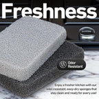 6-Pack Silicone Kitchen Scrubbing Sponges, Heavy-Duty, Non-Scratch Kitchen - Image 5