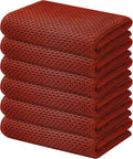 Kitinjoy 100% Cotton Waffle Weave Kitchen Hand Towels by Kitinjoy