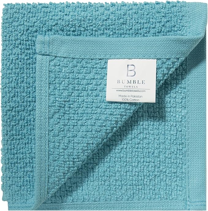 Bumble Premium Dish Cloths Towel 12"x12" | 100% Natural Ring Spun Cotton Tea - Image 6