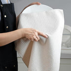POLYTE Ultra Premium Microfiber Kitchen Dish Hand Towel Waffle Weave, 8 Pack - Image 7