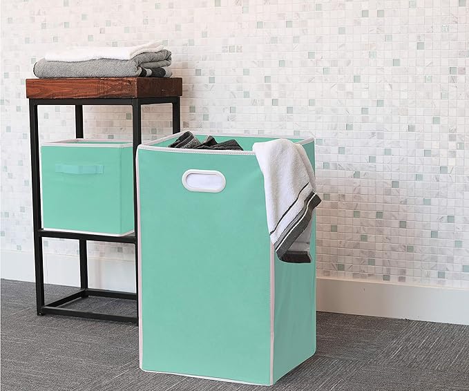 Simple Houseware Foldable Closet Laundry Hamper Basket - Image 3