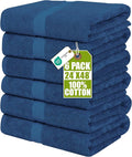 Utopia Towels 6 Pack Medium Bath Towel Set, 24 by 48 Inches, 500 GSM 100% Ring by UTOPIATOWELS