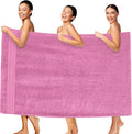 Elegant Comfort Three Line Popcorn Extra Large Luxury Bath Towel by ELEGANTCOMFORT