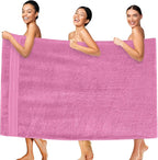 Elegant Comfort Three Line Popcorn Extra Large Luxury Bath Towel by ELEGANTCOMFORT