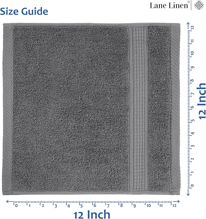 LANE LINEN Washcloths Set - Image 5