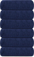 Tens Towels Pack of 6 Hand Towels, 100% Cotton, Lighter Weight, Quick to Dry - Image 8