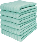 Premium Kitchen Towels | Large Cotton Dish Towels 400 GSM | Highly Absorbent by BumbleTowels