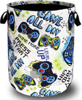 Funny Cool Game Machine Laundry Basket Games Foldable Colorful Laundry Hamper by SELIONLIKN