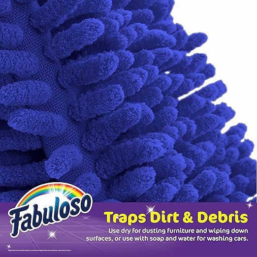 Fabuloso Microfiber Cleaning Mitt Glove, Lint-Free Scratch-Free Dusting and - Image 4