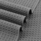 POLYTE Ultra Premium Microfiber Kitchen Dish Hand Towel Waffle Weave, 8 Pack - Image 3