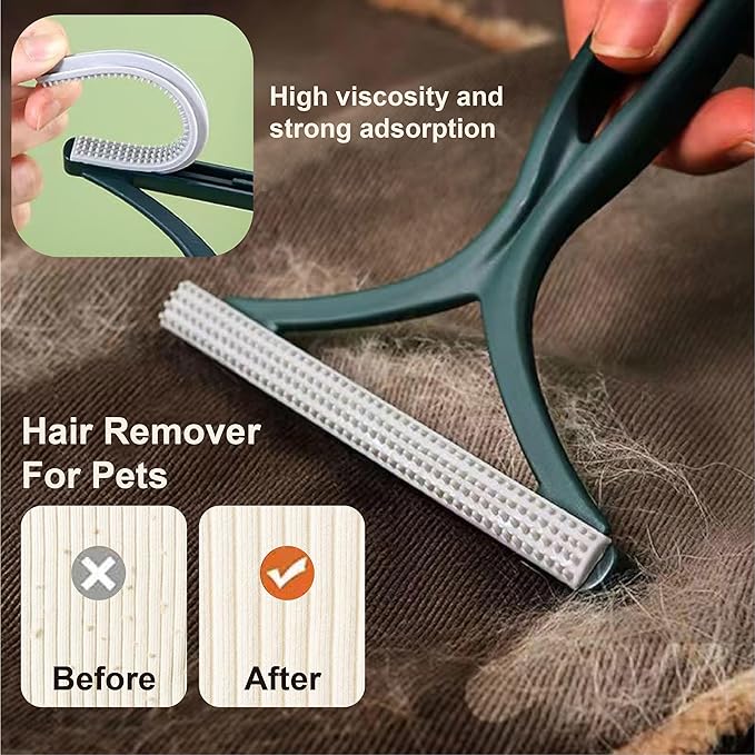 2-PCS Pet Hair Remover Gloves - Image 6