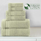 Elegant Comfort Luxury 6-Piece Towel Set, Premium Soft 100% Turkish Cotton - Image 5