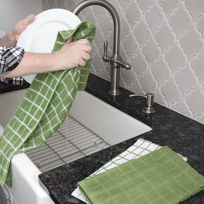 Ritz Premium 3-Pack Kitchen Towel & 6-Pack Dish Cloth Set - Image 7