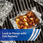 Reynolds Wrap Non Stick Aluminum Foil, Nonstick Aluminum Foil Roll, Prevents - Image 9