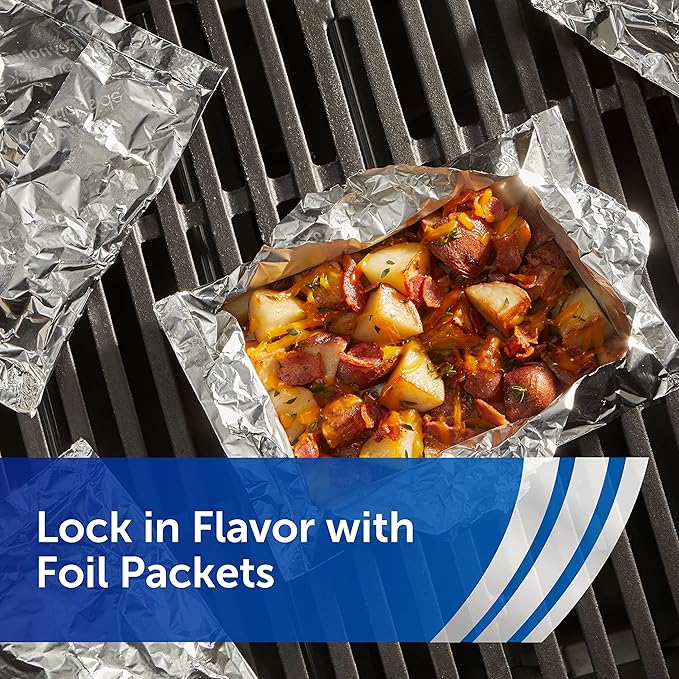 Reynolds Wrap Non Stick Aluminum Foil, Nonstick Aluminum Foil Roll, Prevents - Image 9