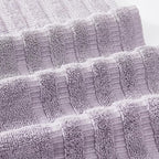 Modern Threads Oxford 6-Piece 100% Cotton Towel Set – Yarn Dyed Jacquard & - Image 3
