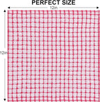 Kitinjoy Cotton 12 Pack Terry Kitchen Dish Cloths, 12 x 12 Inches Super Soft - Image 6