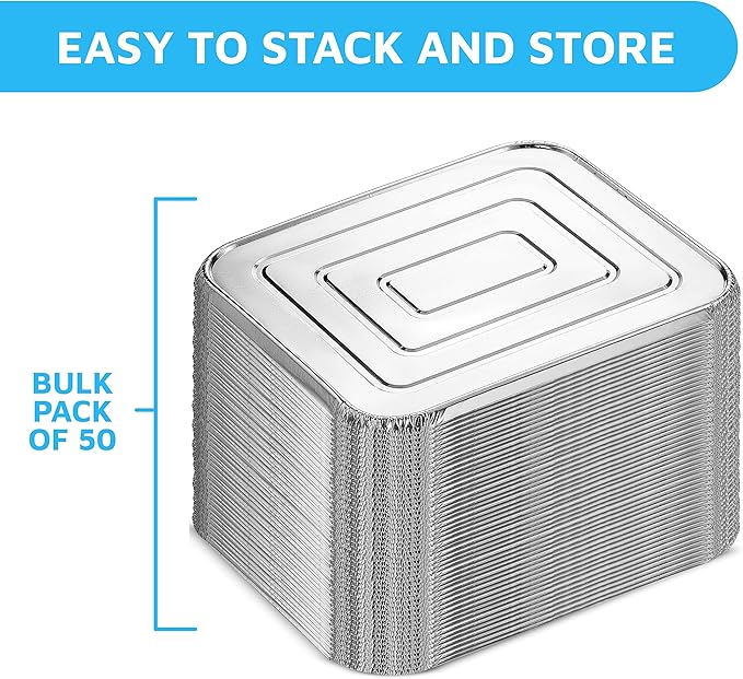 MontoPack Half-Size Aluminium Foil Lids | | Perfect Fit - Image 7