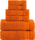 Elegant Comfort Luxury 6-Piece Towel Set, Premium Soft 100% Turkish Cotton by ELEGANTCOMFORT