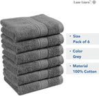 Grey Hand Towels for Bathroom - Image 7