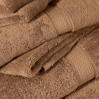 SUPERIOR Egyptian Cotton Pile 6 Piece Towel Set, Includes 2 Bath, 2 Hand - Image 8