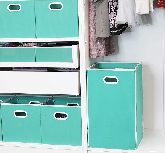 Simple Houseware Foldable Closet Laundry Hamper Basket - Image 5