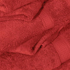 SUPERIOR Solid Egyptian Cotton Towel Set, Washcloths 13” x 13”, Hand Towels 20” - Image 8